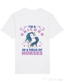 Tricou STANLEY STELLA barbat Just a unicorn Alb