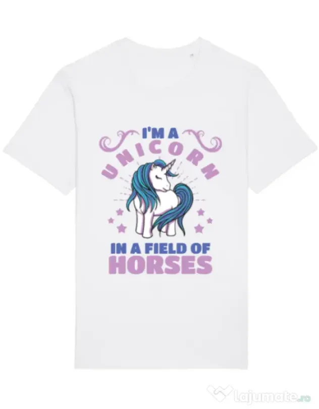 Tricou STANLEY STELLA barbat Just a unicorn Alb