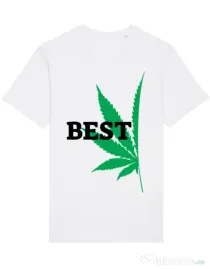 Tricou STANLEY STELLA barbat Best buds 1 Alb