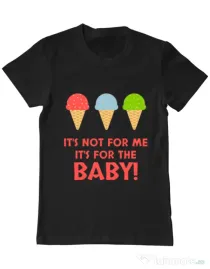 Tricou ADLER barbat For the baby Negru