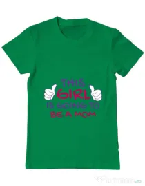 Tricou ADLER barbat Future Mom Verde mediu