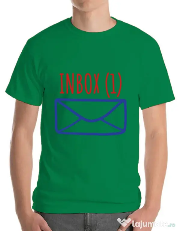 Tricou ADLER barbat Inbox Verde mediu