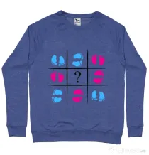 Bluza ADLER barbat Baby Steps Albastru melanj