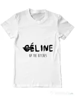 Tricou ADLER barbat Line up bitches Alb