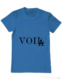 Tricou ADLER barbat Voila Albastru azuriu