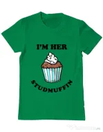 Tricou ADLER barbat Her studmuffin Verde mediu