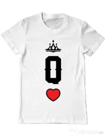 Tricou ADLER barbat Queen Alb