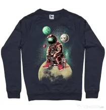 Bluza ADLER barbat Astronaut - DJ Denim inchis
