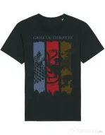 Tricou STANLEY STELLA barbat Game of Thrones Negru