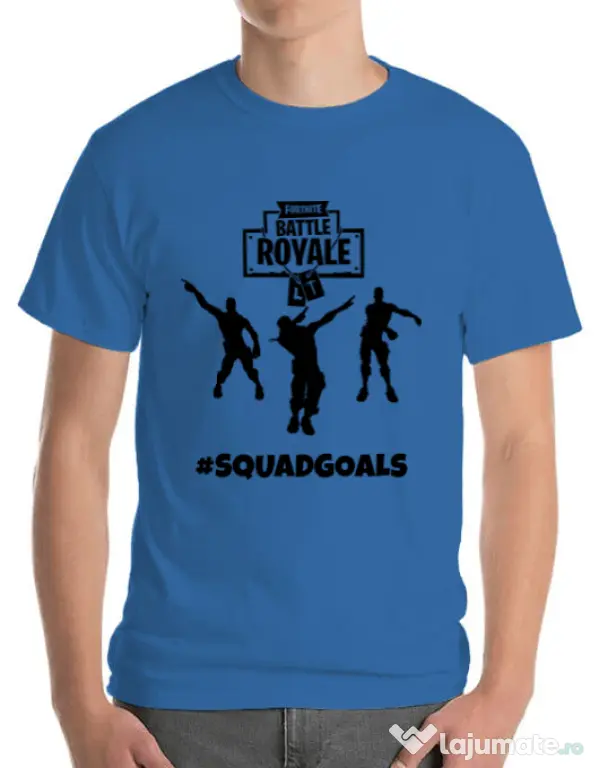 Tricou ADLER barbat Squad goals Albastru azuriu