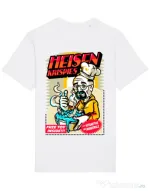 Tricou STANLEY STELLA barbat Heisen krispies Alb