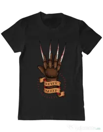 Tricou ADLER barbat Never sleep Negru