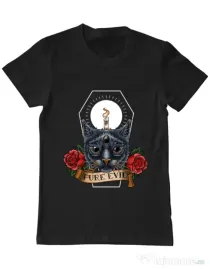 Tricou ADLER barbat Pure evil Negru