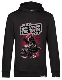 Hoodie barbat cu gluga Star rider Negru