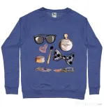 Bluza ADLER barbat Every girl Albastru melanj