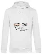 Hoodie barbat cu gluga Not for everyone Alb