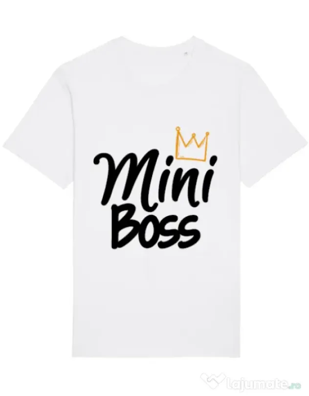 Tricou STANLEY STELLA barbat Mini boss Alb