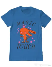 Tricou ADLER barbat Magic touch Albastru azuriu