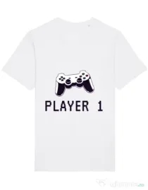 Tricou STANLEY STELLA barbat Player 1 Alb