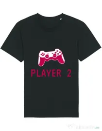 Tricou STANLEY STELLA barbat Player 2 Negru