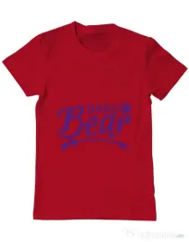 Tricou ADLER barbat Baby bear Rosu
