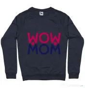 Bluza ADLER barbat Wow mom Denim inchis