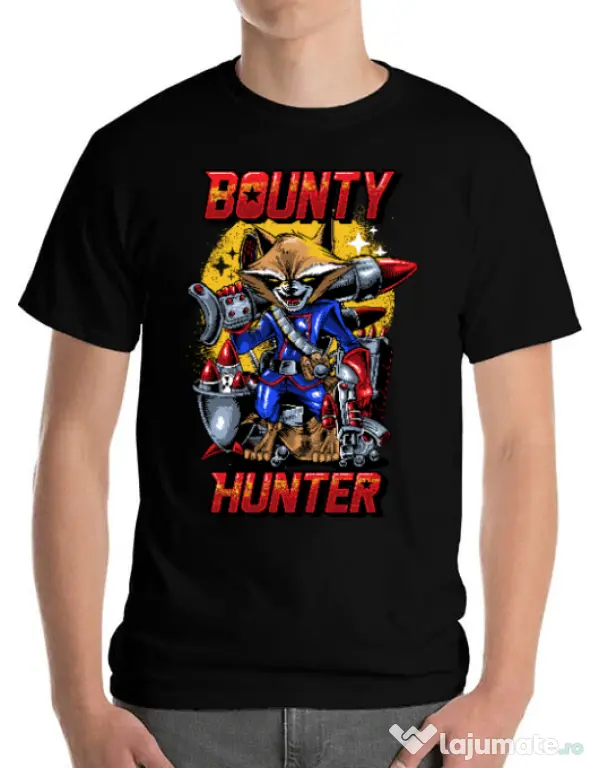 Tricou ADLER barbat Bounty hunter Negru