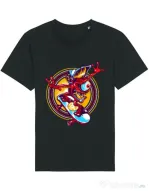 Tricou STANLEY STELLA barbat Cali skate Negru