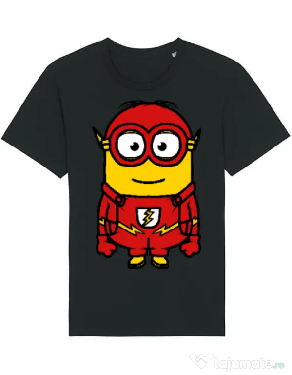 Tricou STANLEY STELLA barbat Minion flash Negru