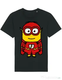 Tricou STANLEY STELLA barbat Minion flash Negru