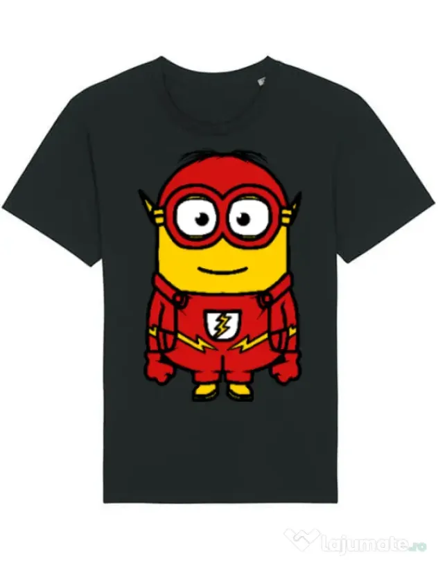 Tricou STANLEY STELLA barbat Minion flash Negru