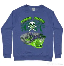 Bluza ADLER barbat Poisonous mushroom Albastru melanj