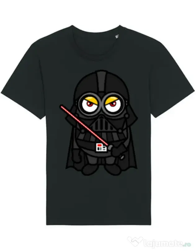 Tricou STANLEY STELLA barbat Vader minion Negru