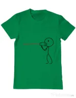 Tricou ADLER barbat Cuvinte de dragoste 1 Verde mediu