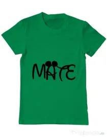 Tricou ADLER barbat Mate Verde mediu