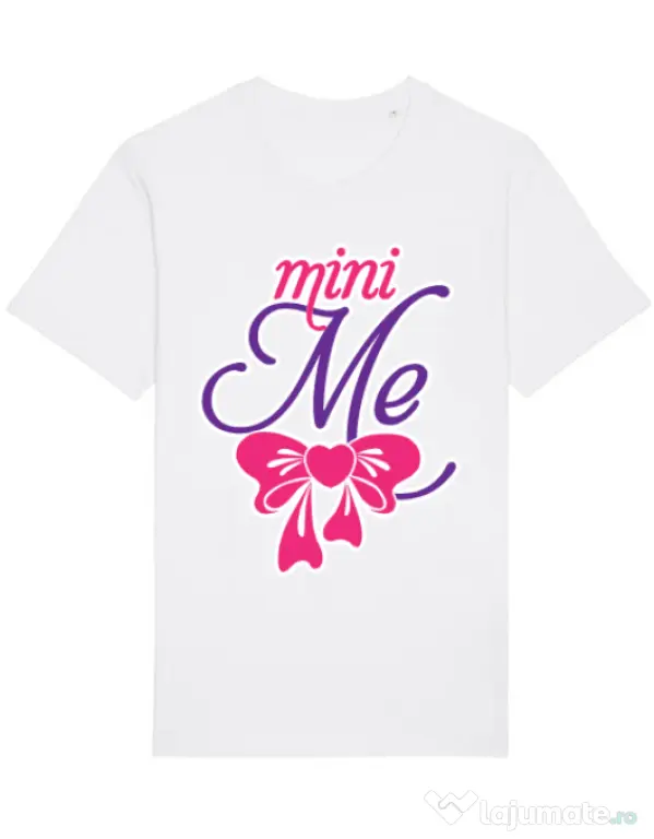 Tricou STANLEY STELLA barbat Mini me Alb