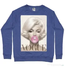 Bluza ADLER barbat Bubblegum Albastru melanj