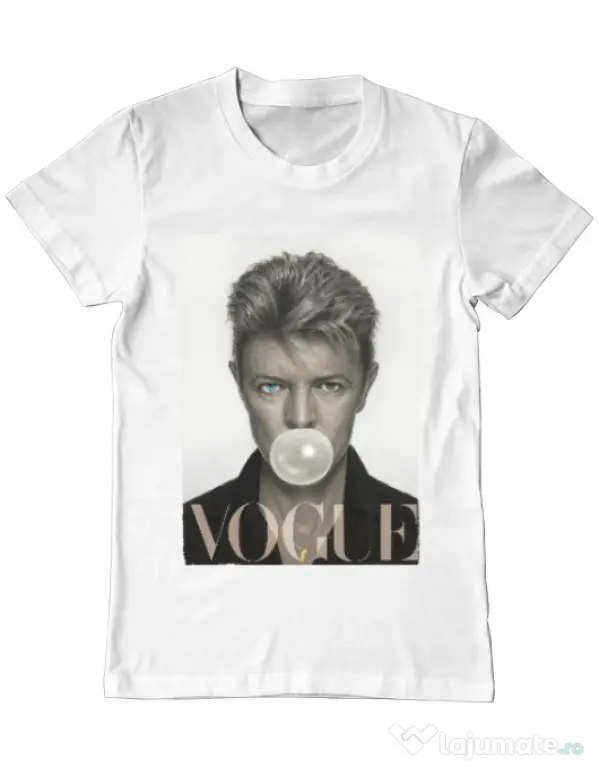 Tricou ADLER barbat Bowie Alb