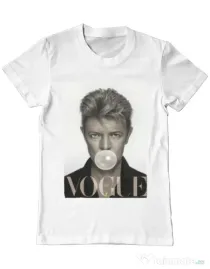 Tricou ADLER barbat Bowie Alb