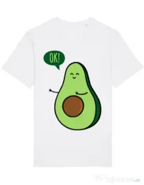 Tricou STANLEY STELLA barbat Avocuddle 2 Alb