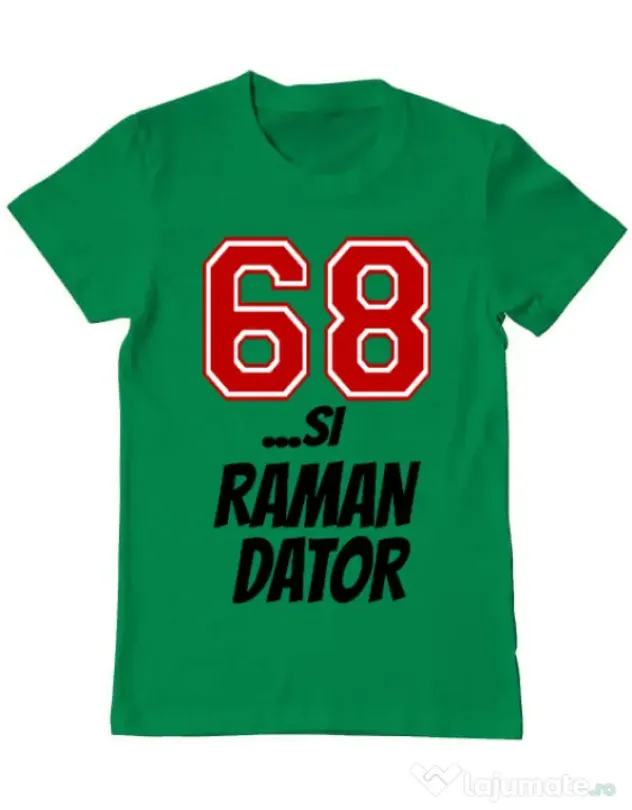 Tricou ADLER barbat 68 si raman dator Verde mediu