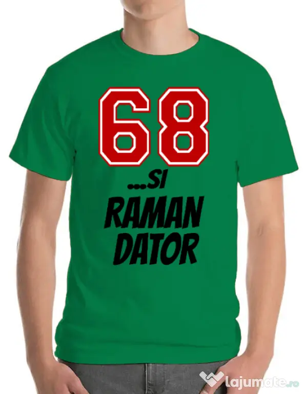 Tricou ADLER barbat 68 si raman dator Verde mediu