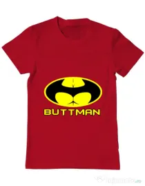 Tricou ADLER barbat Buttman Rosu