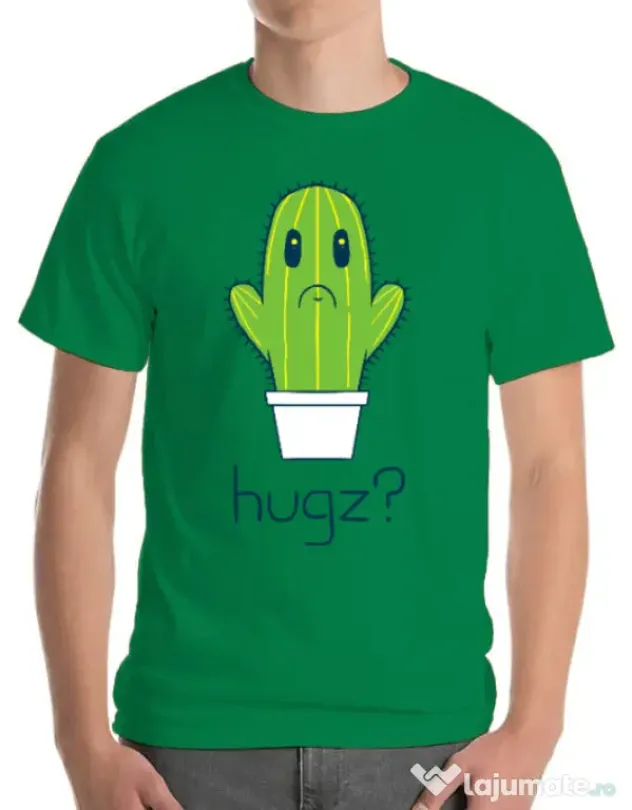 Tricou ADLER barbat Hugz Verde mediu