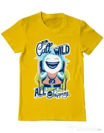 Tricou ADLER barbat Call of the wild Galben