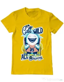 Tricou ADLER barbat Call of the wild Galben