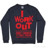 Bluza ADLER barbat I work out Denim inchis