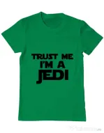 Tricou ADLER barbat I am a jedi Verde mediu