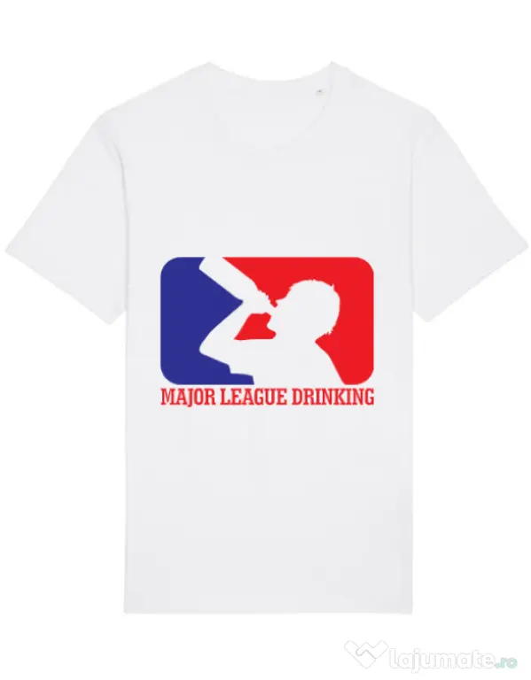 Tricou STANLEY STELLA barbat Major league Alb