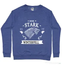 Bluza ADLER barbat House Stark Albastru melanj